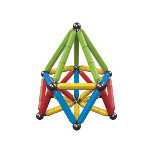 Playtive Magnetická stavebnice (barevná)