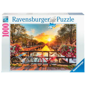 Ravensburger Puzzle, 1 000 dílků (19606 jízdní kola v Amsterodamu)