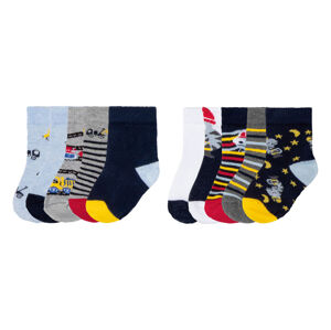 lupilu® Chlapecké ponožky s BIO bavlnou, 5 párů (baby/infant#male)