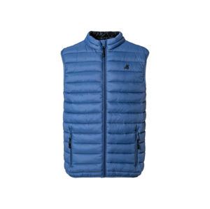 LIVERGY® Pánská prošívaná vesta (M (48/50), modrá)