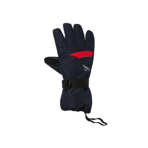 CRIVIT Pánské lyžařské rukavice (9,5, navy modrá / oranžová / rukavice)