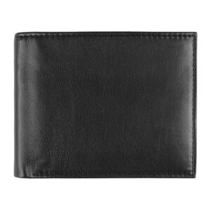 LIVERGY® Pánská kožená peněženka (černá)