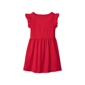 lupilu® Dívčí šaty (98/104, červená)