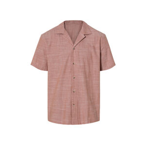 LIVERGY® Pánská košile "Regular Fit" (XL (43/44), cihlová)