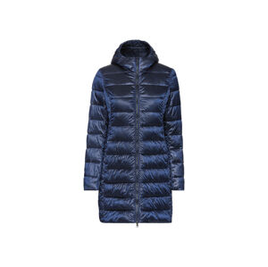esmara® Dámský prošívaný kabát (XS (32/34), navy modrá metalická)