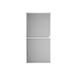 LIVARNO home Hliníkové posuvné dveře s ochranou proti hmyzu, 120 x 240 cm (bílá)