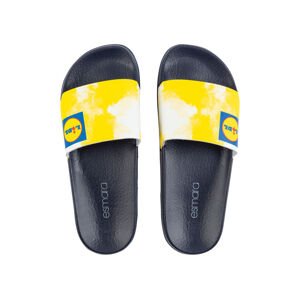 esmara® Dámské pantofle LIDL (40, žlutá/bílá)