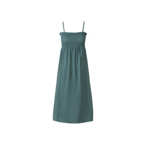 esmara® Dámské midi šaty (L (44/46), zelená)