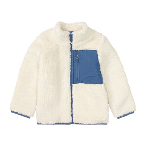 lupilu® Chlapecká fleecová bunda (child#male#ne, 122/128, krémově bílá )