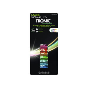 TRONIC® Nabíjecí baterie Ni-MH Ready 2 Use Color (AAA – mikrotužková)