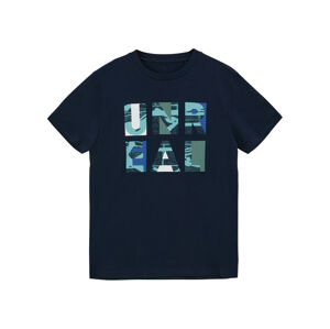 QS by s.Oliver Pánské triko (XL, tmavě modrá)