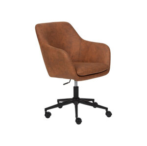 Inter Link Otočná židle Workrelaxed (household/office chair, hnědá)