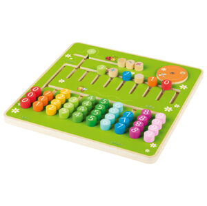 Playtive Dřevěná matematická sada Montessori  (Aritmetická hra)