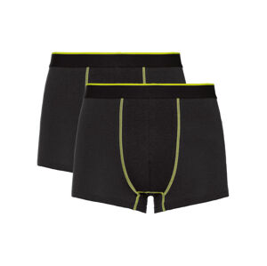 CRIVIT Pánské funkční boxerky, 2 kusy (adult#male#ne#undershorts, 4/S, černá)