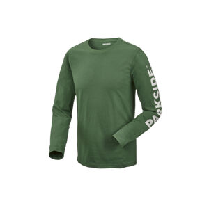 PARKSIDE® Pánské triko s dlouhými rukávy (M (48/50), zelená)