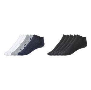 LIVERGY® Pánské nízké ponožky s BIO bavlnou, 5 pá