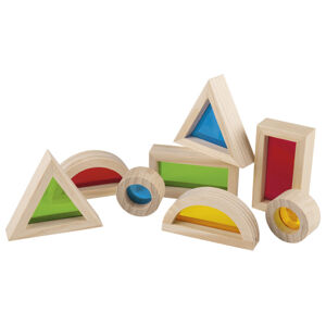 Playtive Puzzle/Stavebnice (stavební kameny s okny)