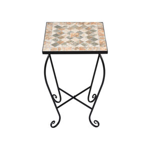 LIVARNO home Odkládací stolek s mozaikou (čtvercová)