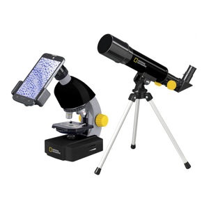 National Geographic Sada teleskopu a mikroskopu