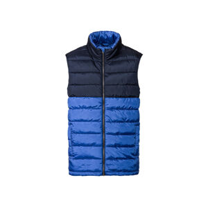 LIVERGY® Pánská prošívaná vesta (XL (56/58), modrá)