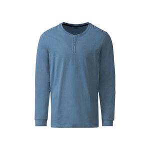 LIVERGY® Pánské triko s dlouhými rukávy (adult#male#ne, S (44/46), modrá)