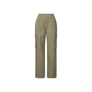 esmara® Dámské cargo kalhoty (46, khaki)