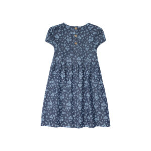 lupilu® Dívčí šaty (110, tmavě modrá)