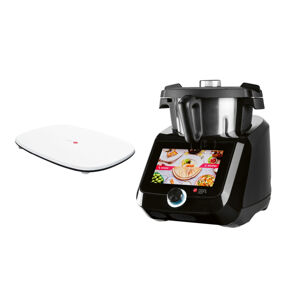 Monsieur Cuisine Smart BLACK EDITION SKMS 1200 B1 s přesouvací a mixovací podložkou pod kuchyňského robota Monsieur Cuisine