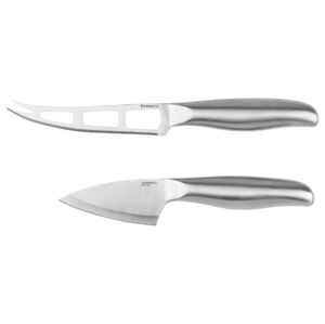 ERNESTO® Kuchyňský nůž z nerezové oceli (nůž na sýr, 2dílná sada)
