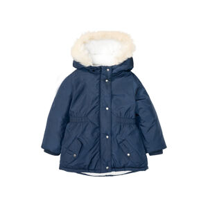 lupilu® Dívčí zimní bunda (child#female#ne, 116, navy modrá)