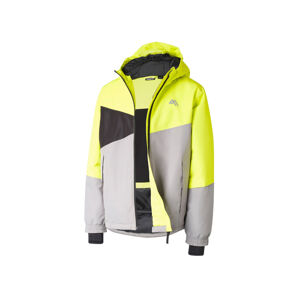 CRIVIT Chlapecká lyžařská bunda (146/152, zelená/žlutá)