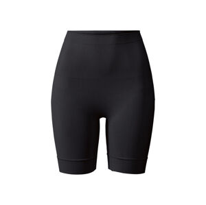 esmara® Dámské bezešvé tvarující kalhotky (adult#female#ne#pants, S (36/38), černá)