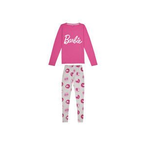 Barbie Dámské pyžamo (M, pink/šedá)