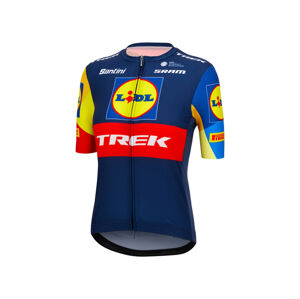 Santini Dámský cyklistický dres s krátkými rukávy Lidl-Trek (XL)