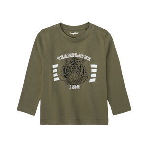 lupilu® Chlapecké triko s dlouhými rukávy (child#male#ne, 86/92, olivová)
