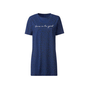 esmara® Dámská noční košile (adult#female#ne, XS (32/34), navy modrá)