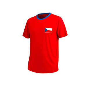 CRIVIT Pánský fotbalový dres EURO 2024 (M (48/50), červená)