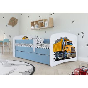 Kocot kids Dětská postel babydreams tatra modrá, varianta 70x140, se šuplíky, bez matrace