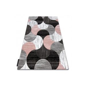 Dywany Lusczow Kusový koberec ALTER Geo mušle růžový, velikost 80x150