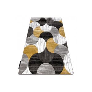 Dywany Lusczow Kusový koberec ALTER Geo mušle zlatý, velikost 280x370