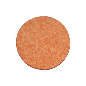 Dywany Lusczow Kulatý koberec SERENADE Graib oranžový, velikost kruh 200