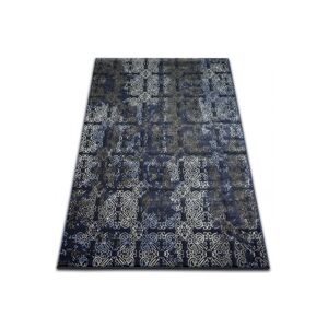 Dywany Lusczow Kusový koberec DROP JASMINE 453 tmavě modrý, velikost 200x290