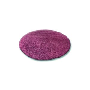Dywany Lusczow Kulatý koberec SHAGGY Hiza 5cm fialový, velikost kruh 200